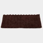 Anti-Skid Brown Polyester Bath Mat, , small