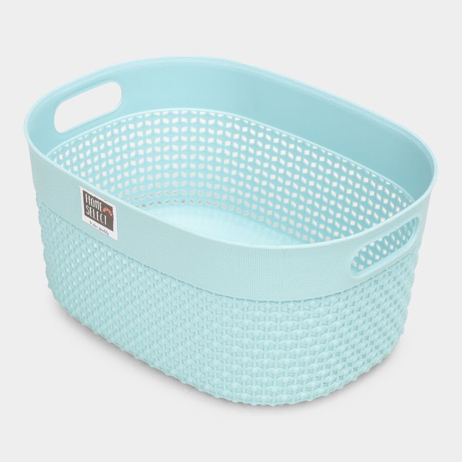 Light Green Plastic Basket, , large image number null