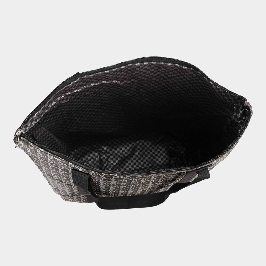 Brown Fabric-Polyester Bag, , large image number null