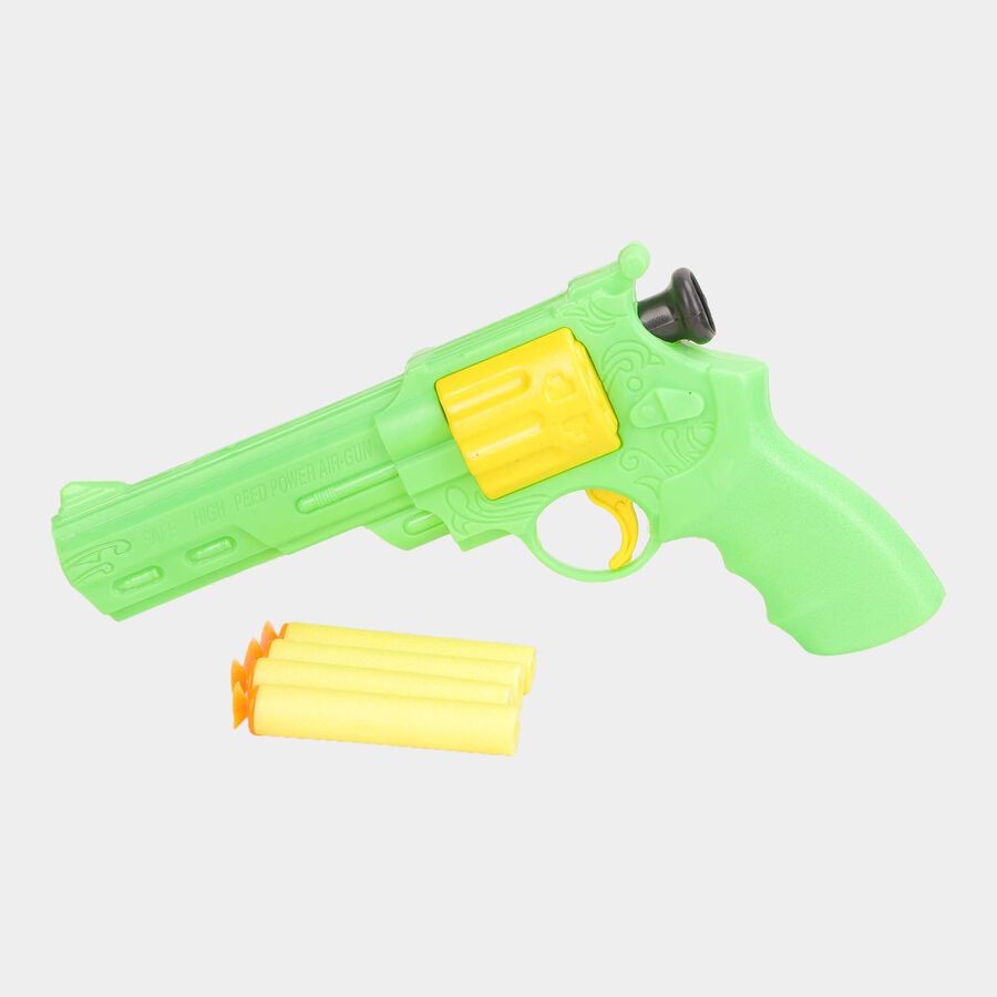 Kid's Gun With Soft Darts - Colour/Design May Vary, , large image number null