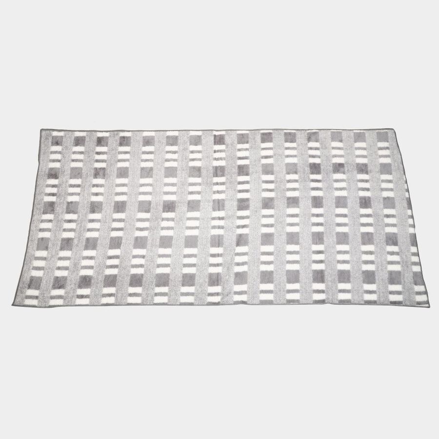 280 GSM Grey Microfiber Bath Towel, , large