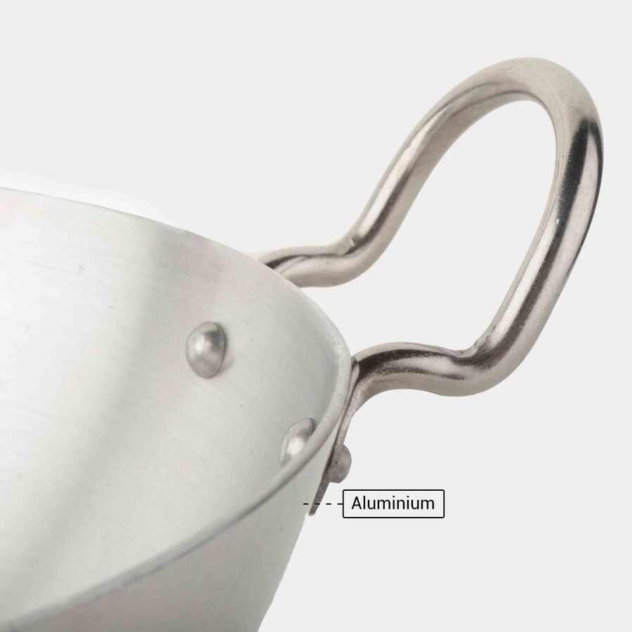 2.5 L Aluminum Kadhai, , large image number null