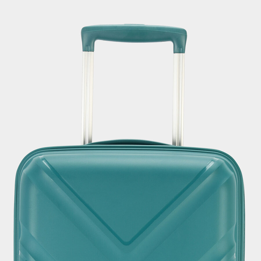 8-Wheel Blue Polypropylene Hard Case Trolley, Medium, , large image number null