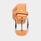 Men's Tan Polyurethane Casual Belt, , small image number null