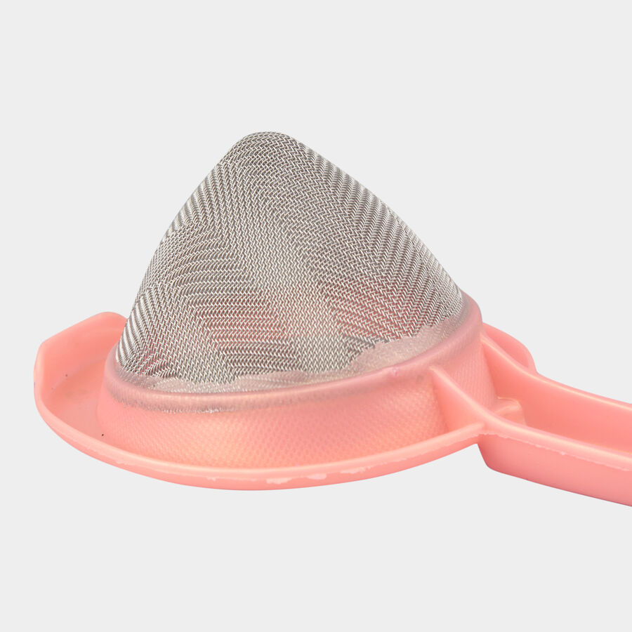 Stainless Steel Tea Strainer With Plastic Handle, , large image number null