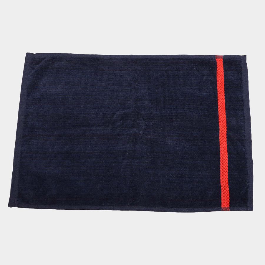 420 GSM Blue Cotton Hand Towel, , large image number null