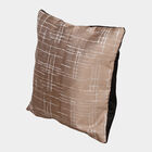Brown Polyester Cushion Cover, , small image number null