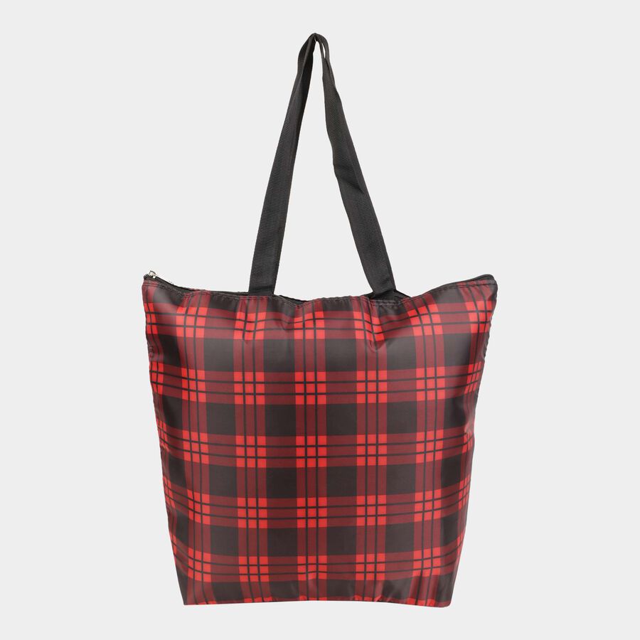 Women's Printed Fabric-Nylon Shopping Bag, Medium, , large image number null