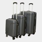 8-Wheel Dark Grey Polypropylene Hard Case Trolley, Small + Medium + Large, , small image number null