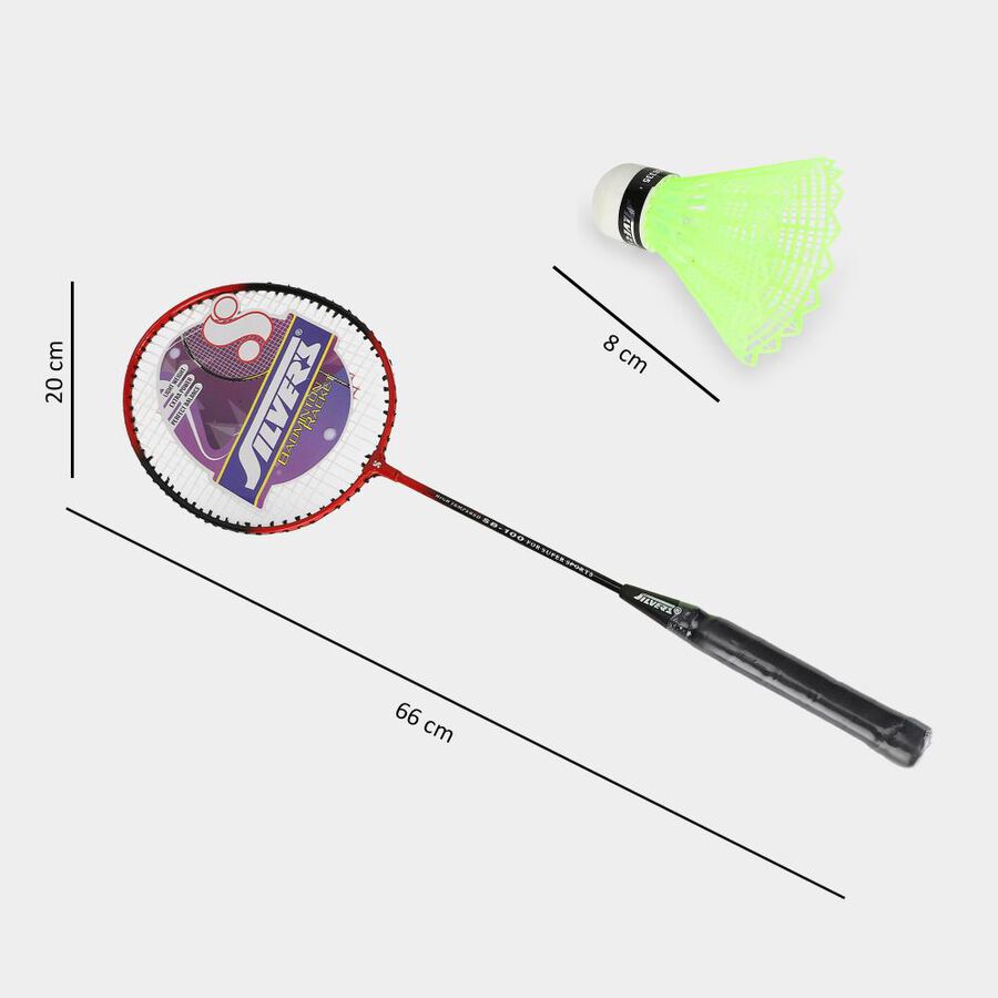 Kid's Plastic Badminton Racket, , large