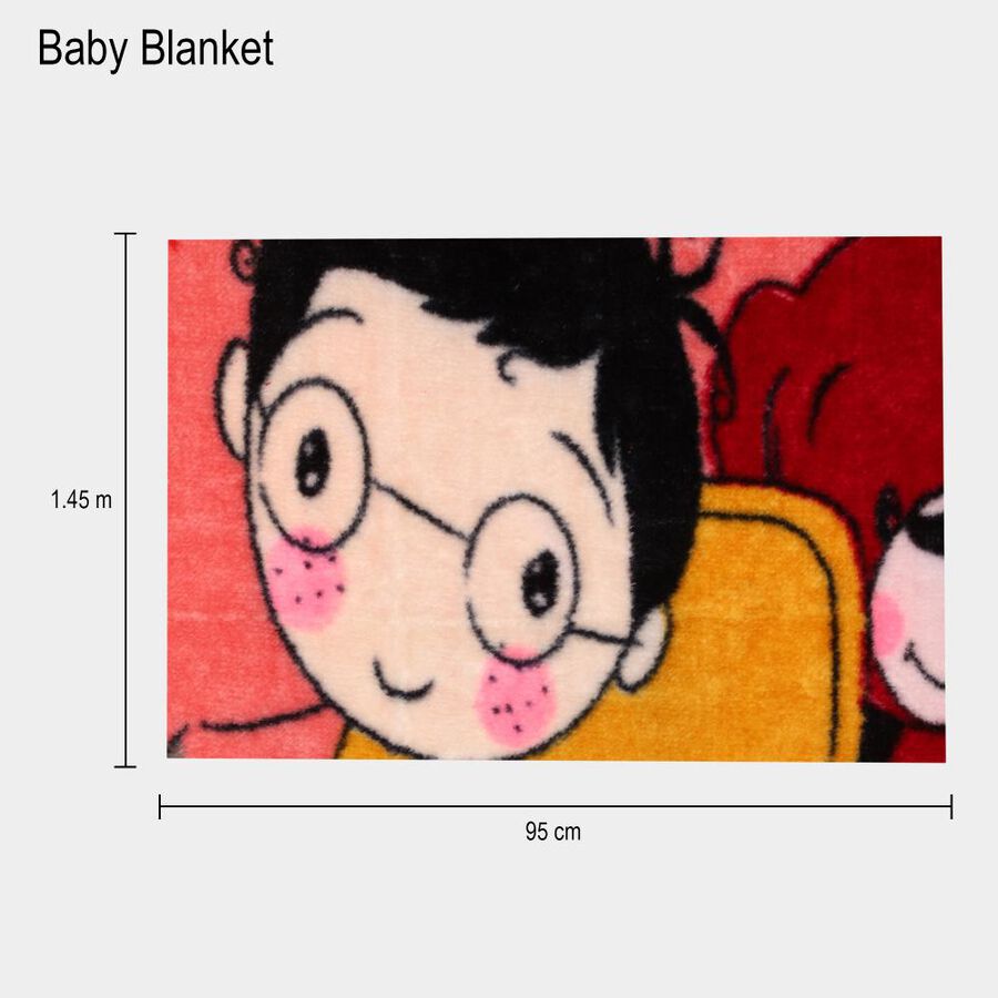 Red Polyester Blanket, , large