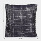 Blue Polyester Cushion Cover, , small image number null