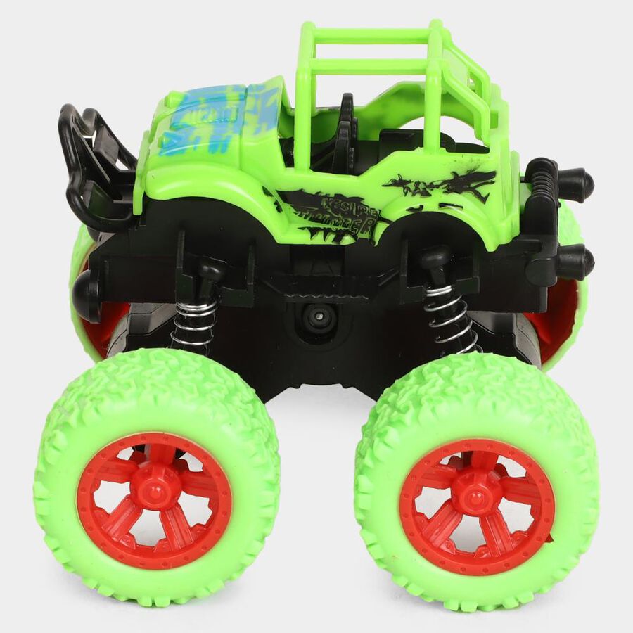 Kid's Plastic Inertia Toy Car - Color/Design May Vary, , large image number null