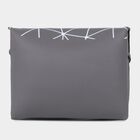 Women's Grey Polyurethane Sling Bag, , small