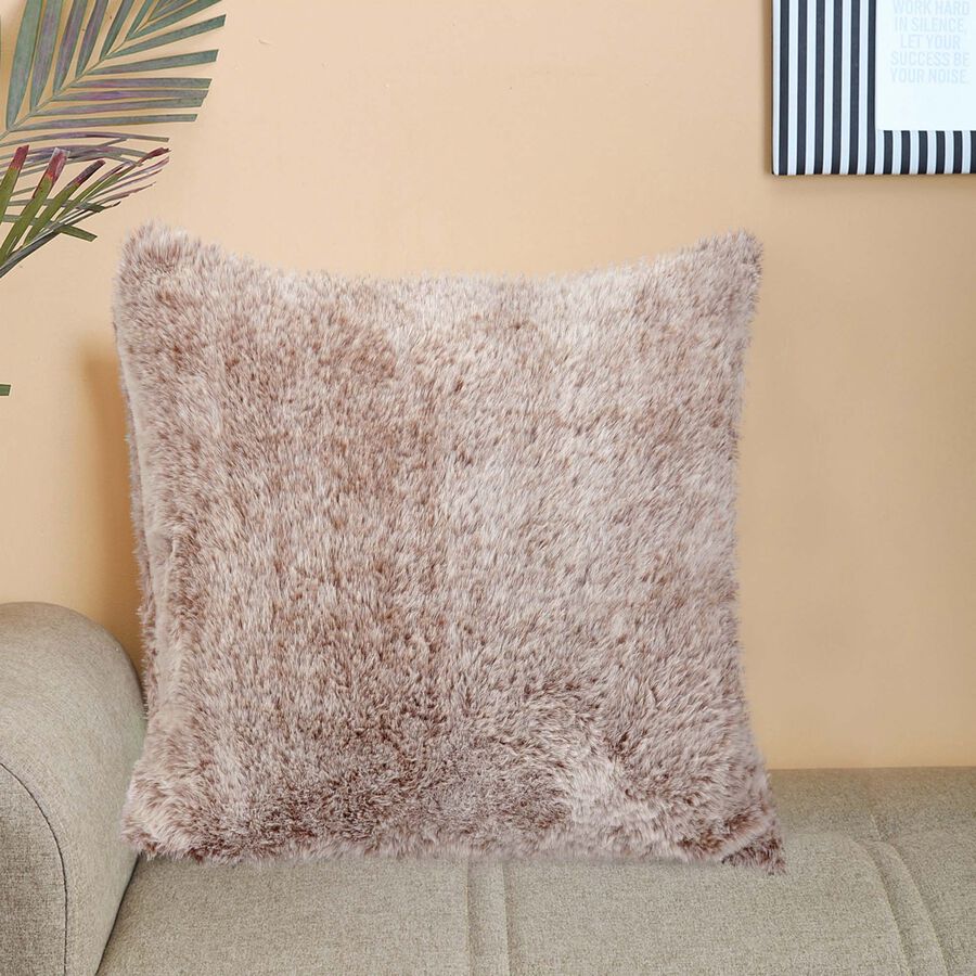 Beige Microfiber Cushion, , large image number null