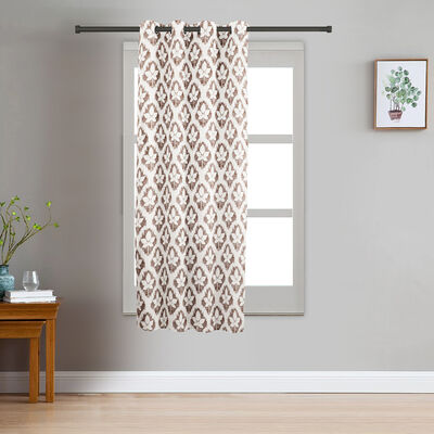Brown 5ft. Printed Curtain