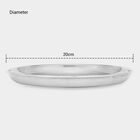 Stainless Steel Half Plate (Thali) - 20cm, , small image number null