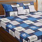 110 GSM Microfiber Double Bedsheet with 2 Pillow Covers, , small image number null