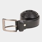Men's Black Polyurethane Casual Belt, , small image number null