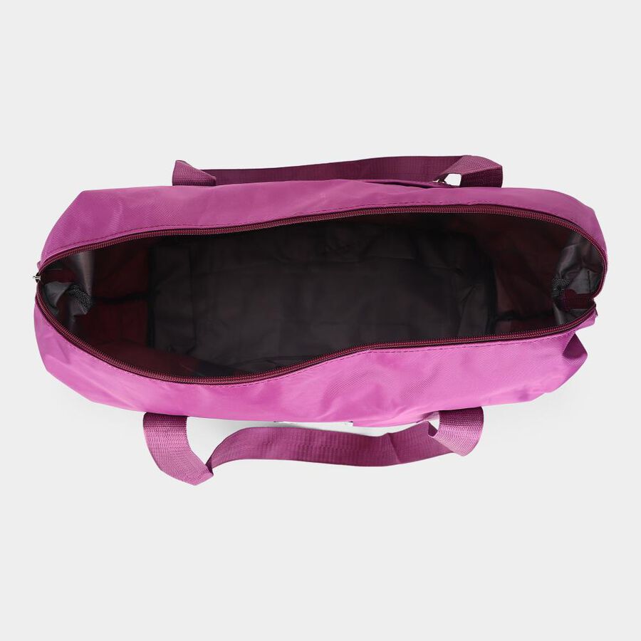 Purple Fabric-Polyester Shopping Bag, , large
