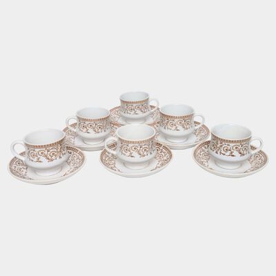 160 ml Stoneware Cup & Saucer Set