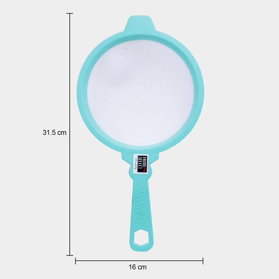 Plastic Juice Strainer, 16 cm Dia., , large image number null