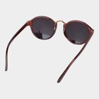 Women's Plastic Gradient Round Sunglasses, , small image number null