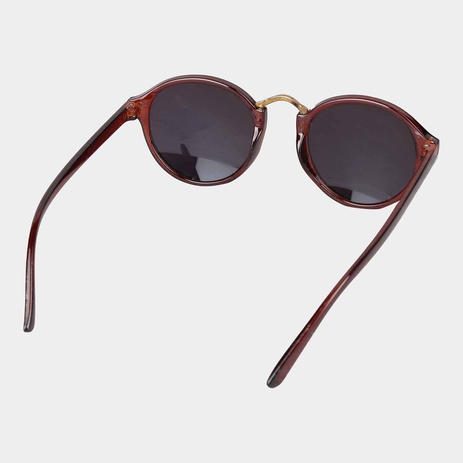 Women's Plastic Gradient Round Sunglasses, , large image number null