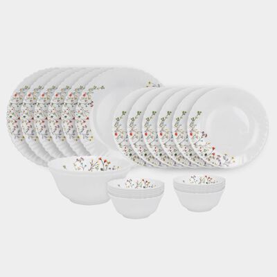 26 Pcs. Opalware Dinner Set, Microwave Safe