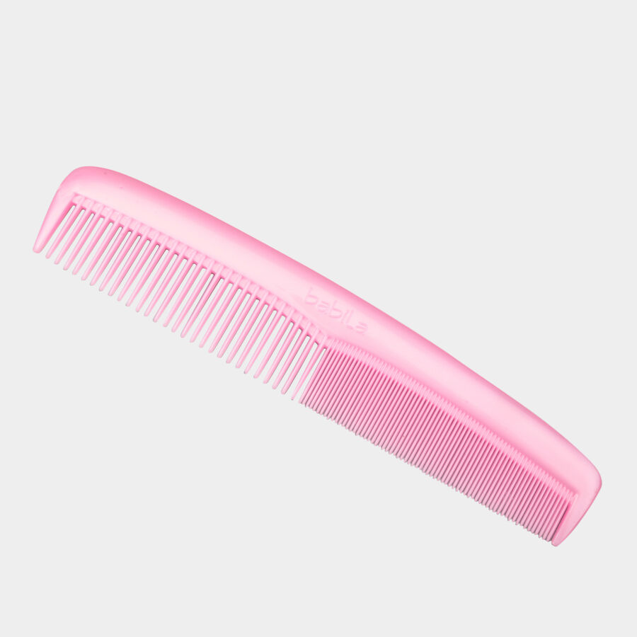 Plastic Hair Comb, Set of 2 - Colour/Design May Vary, , large image number null