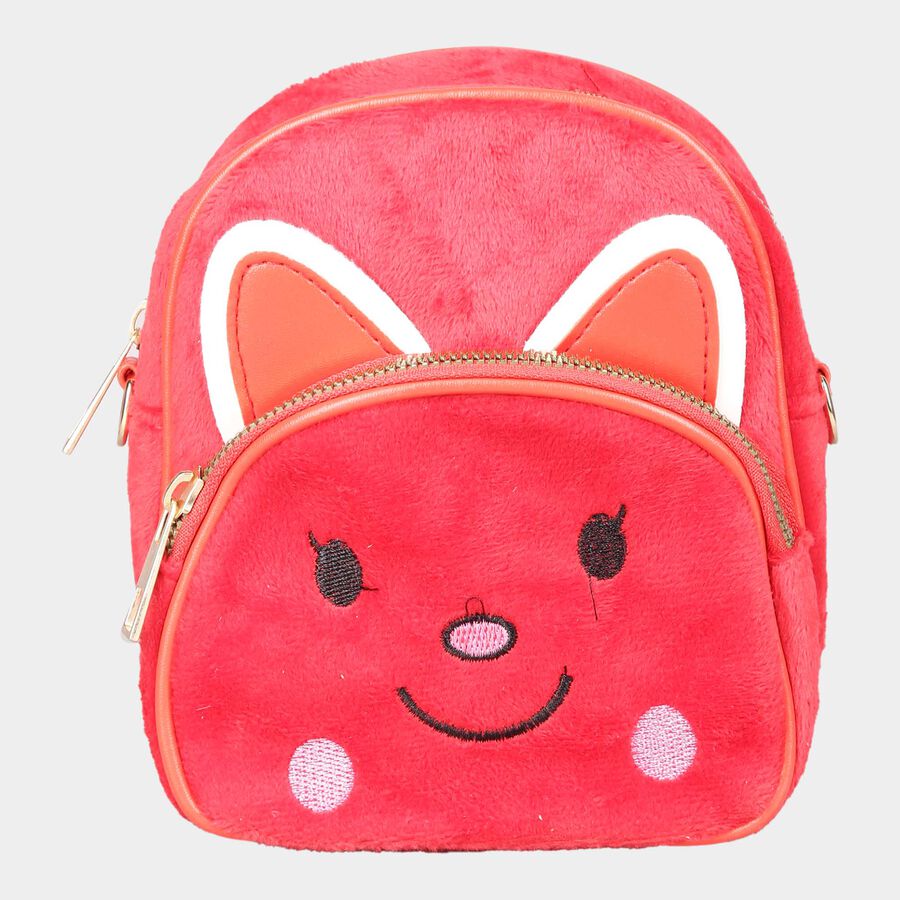 Kid's Red Polyurethane Bag, , large image number null