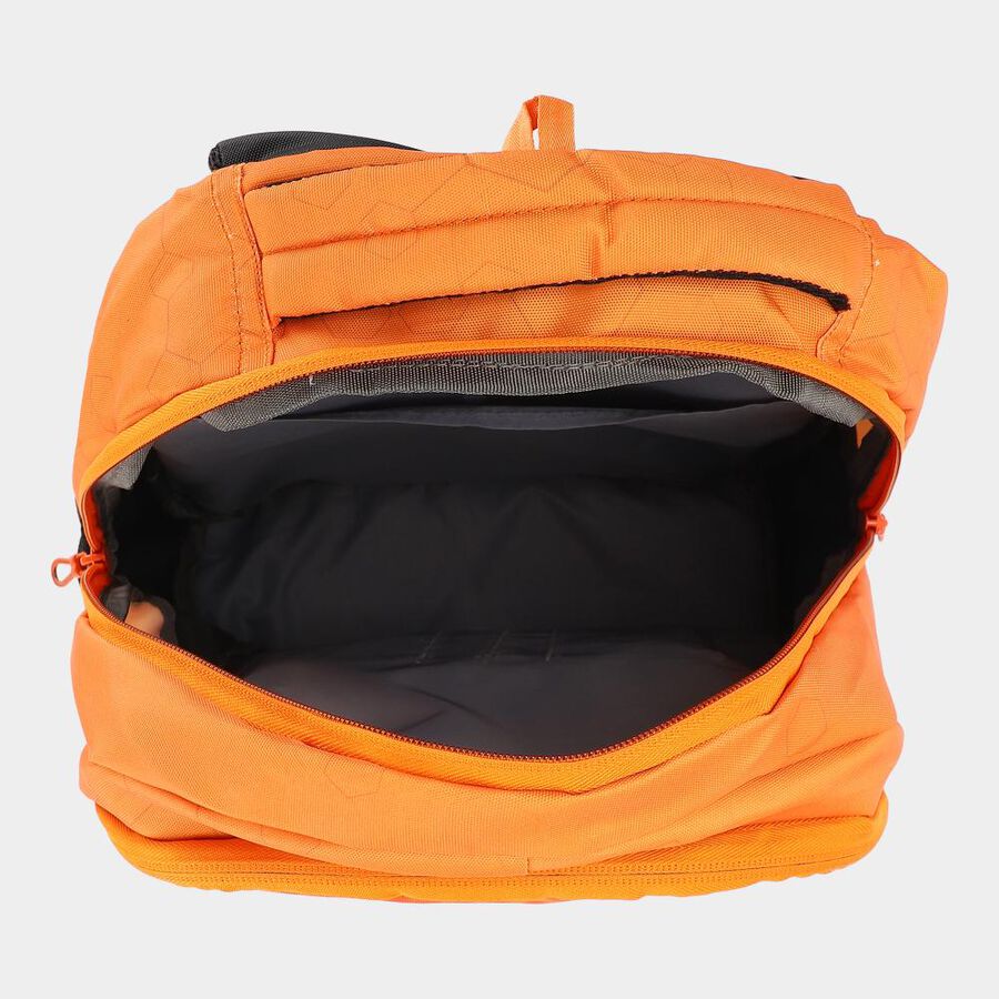 Black|Orange Fabric Bag, , large