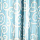 7ft. Dark Blue Microfiber Door Curtain, , small image number null