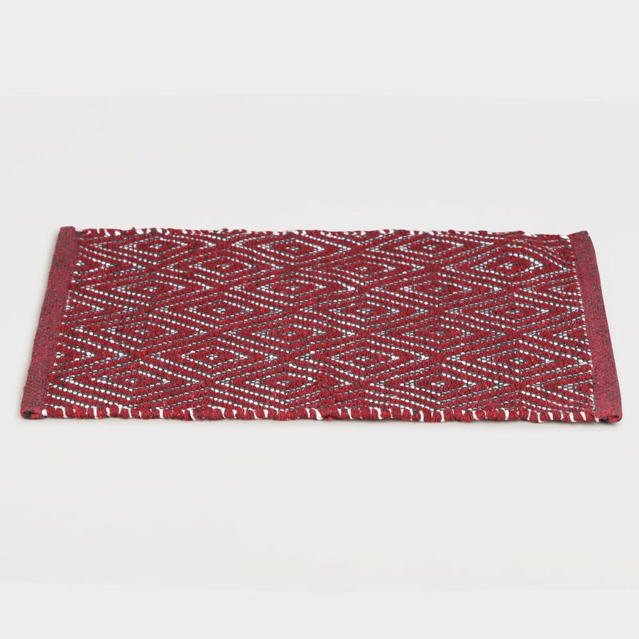 Maroon Polyester Door Mat, , large image number null