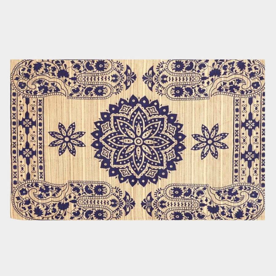 Blue Cotton Pillow Cover, , large