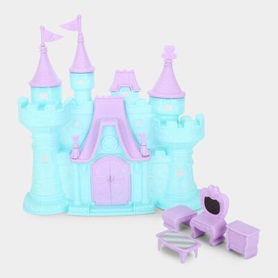 Dark Green Plastic Doll House 