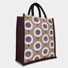 Brown Jute Lunch Bag, , small image number null
