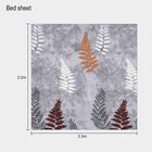 110 GSM Microfiber Double Bedsheet With 2 Pillow Covers, , small image number null