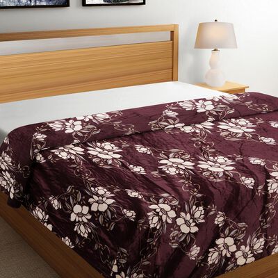 Purple Microfiber Blanket