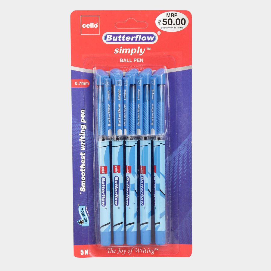 Plastic Butterflow Ball Pen, , large image number null