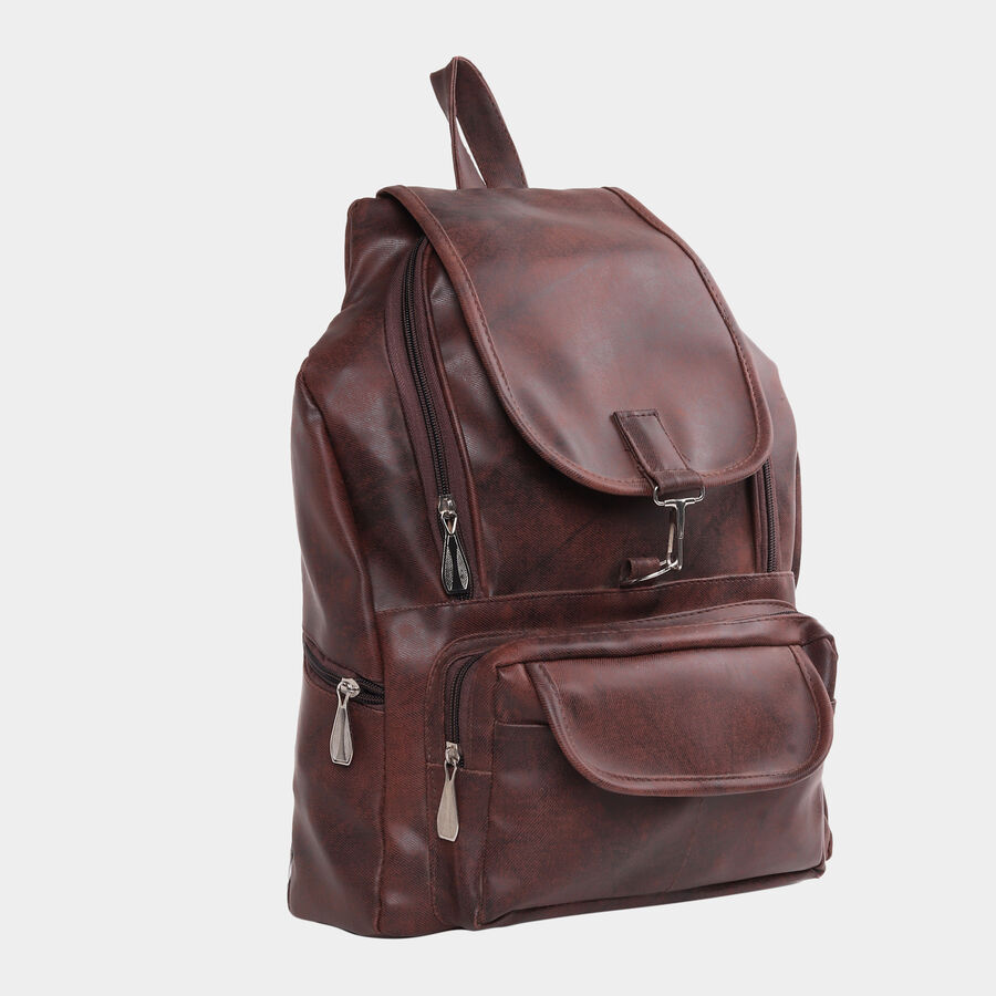 Women Brown Backpack, , large image number null