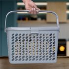 GreyLarge Plastic Basket, , small