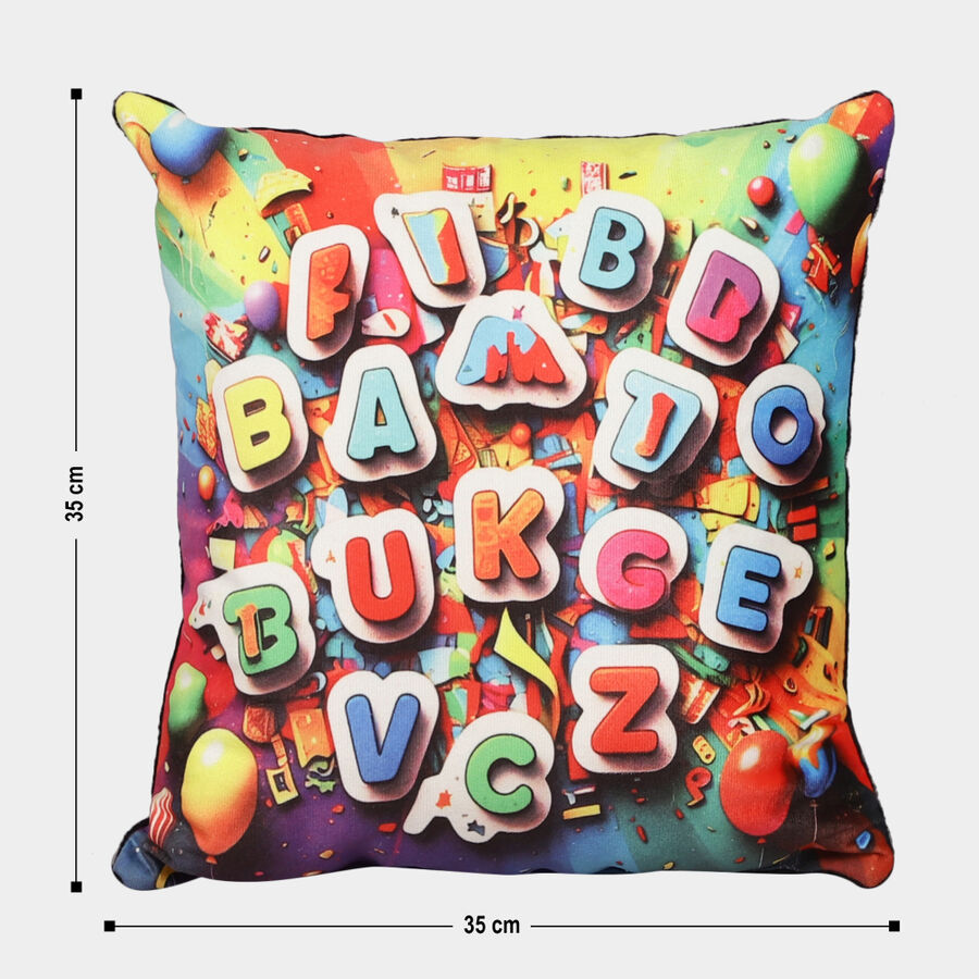 Blue Polyester Cushion, , large image number null