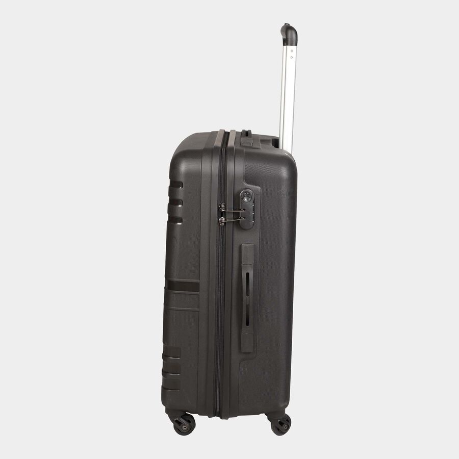 4-Wheel Dark Grey Polypropylene Hard Case Trolley, Small + Medium, , large image number null