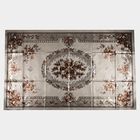 Beige PVC Center Tablecover, , small image number null