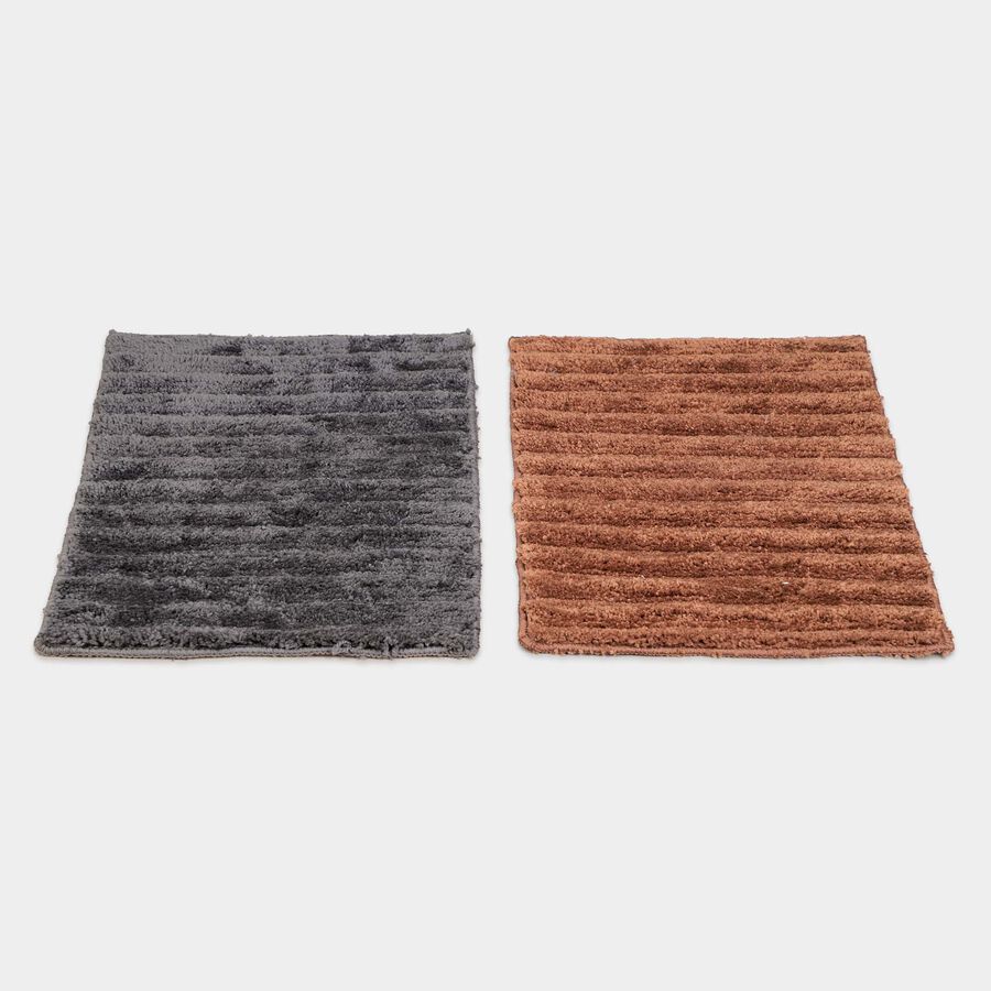 Anti-Skid Grey Polyester Door Mat, , large image number null