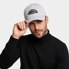 Men's Grey Fabric Caps, , small