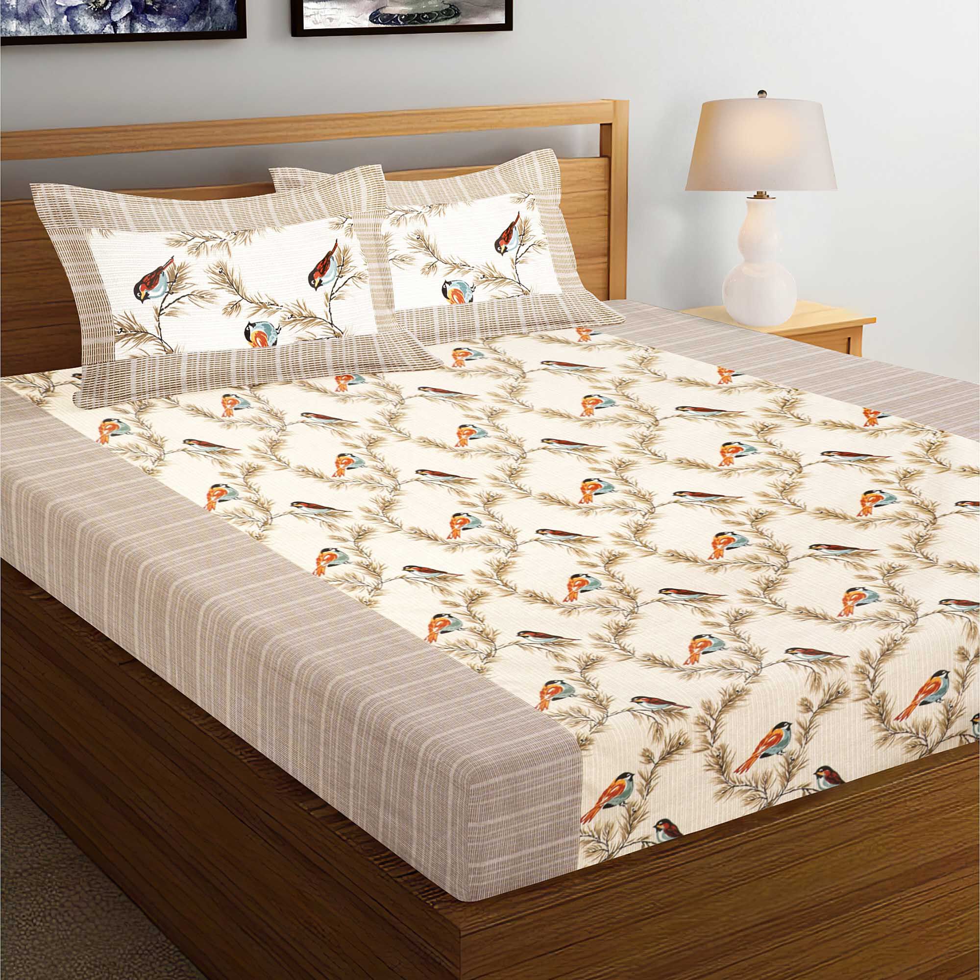 Size of shop double bedsheet