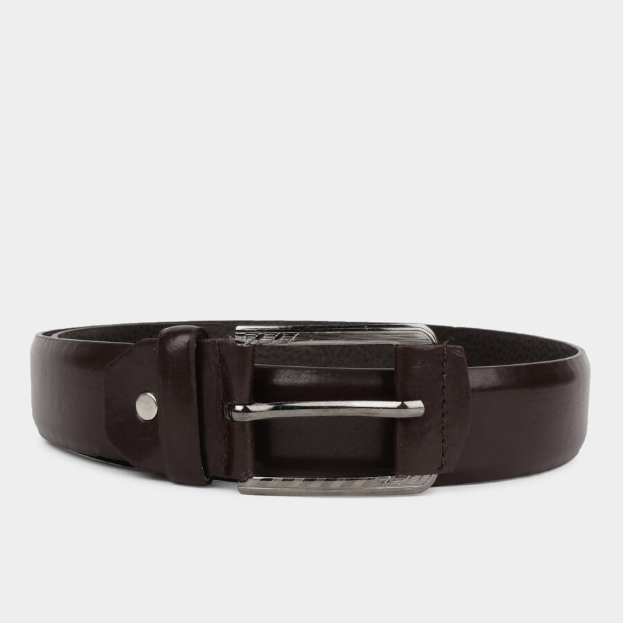 Men's Brown Polyurethane Casual Belt, , large image number null