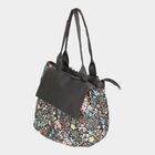 Women's Printed Fabric-Polyester Bucket Bag, Medium, , small image number null